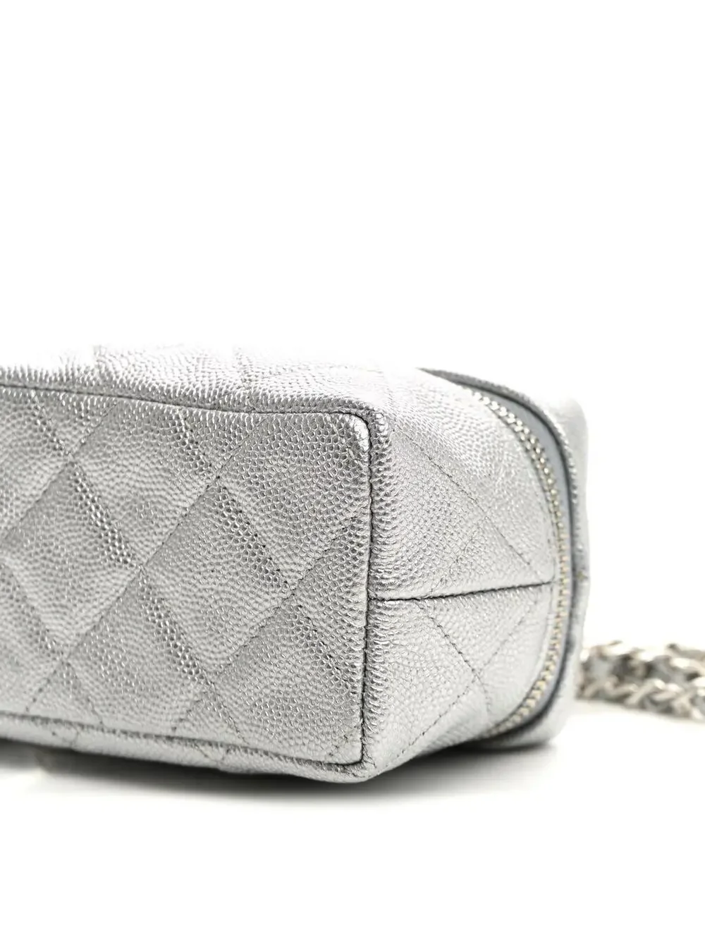 Chanel Metallic Caviar Quilted Mini Top #324099C17B